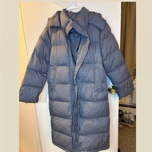 Gray Puffer Coat